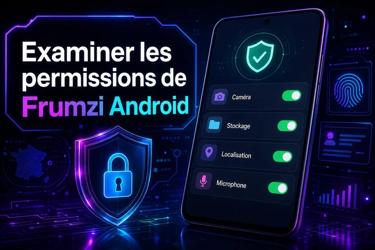 Examiner les permissions de Frumzi Android