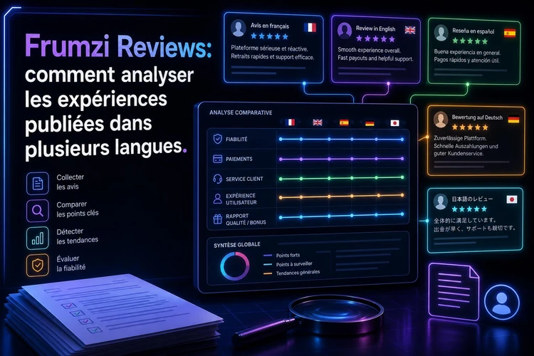 Frumzi Reviews: comment analyser les expériences publiées dans plusieurs langues