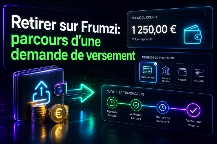 Retirer sur Frumzi: comprendre le parcours d’une demande de versement
