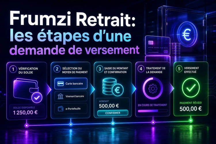 Frumzi Retrait: les étapes possibles d’une demande de versement